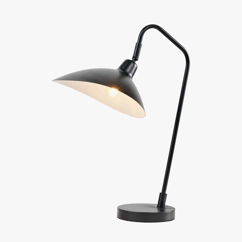 Toulon Black Metal Task Table Lamp.