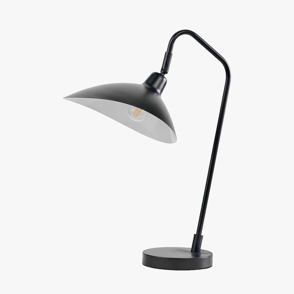 Toulon Black Metal Task Table Lamp.