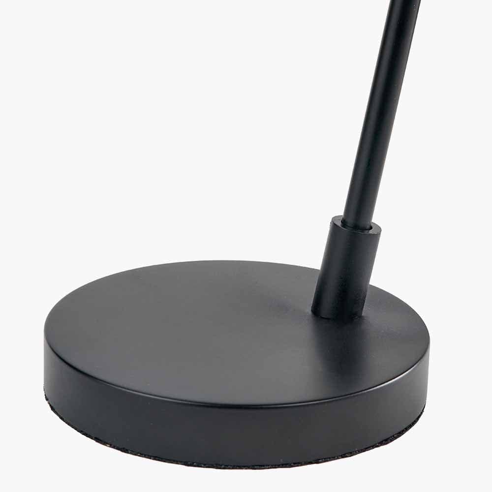 Toulon Black Metal Task Table Lamp.