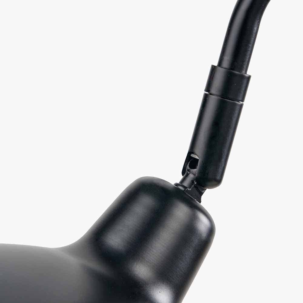 Toulon Black Metal Task Table Lamp.