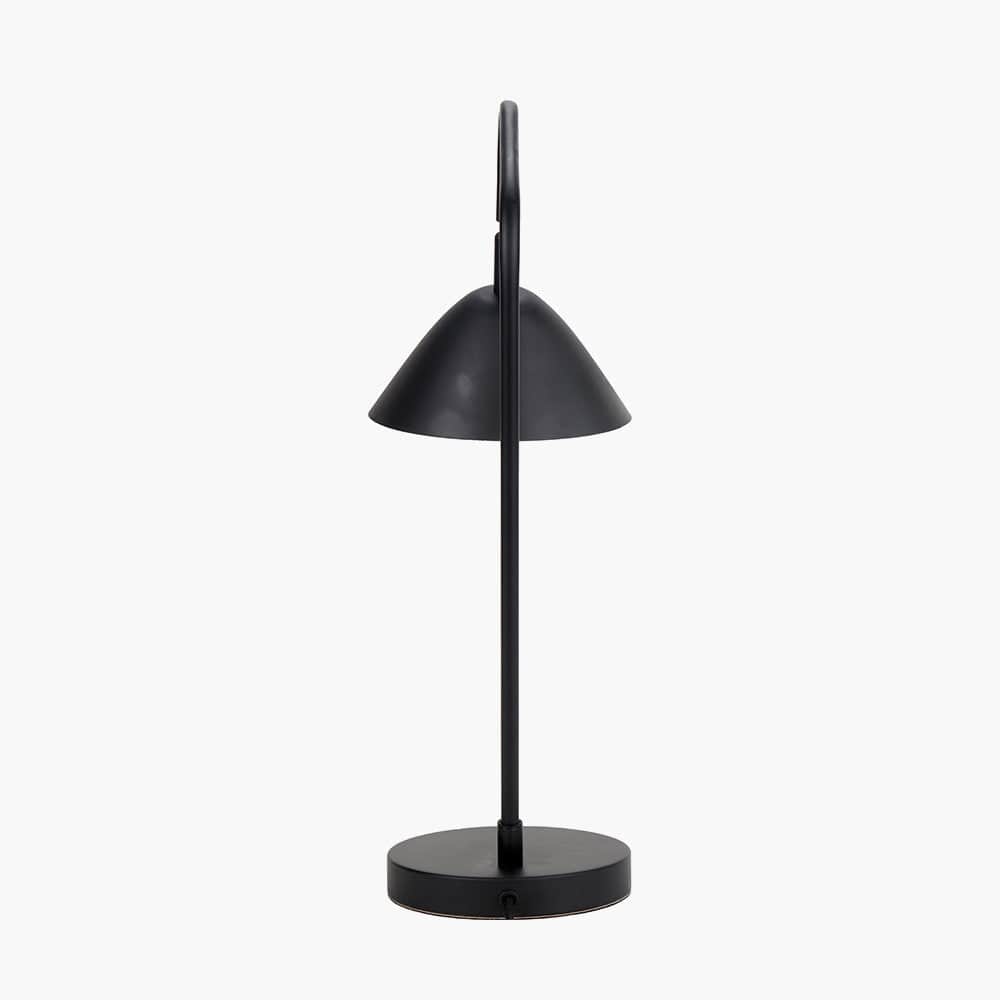Toulon Black Metal Task Table Lamp.