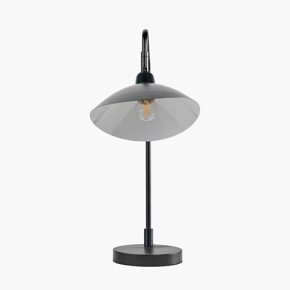 Toulon Black Metal Task Table Lamp.