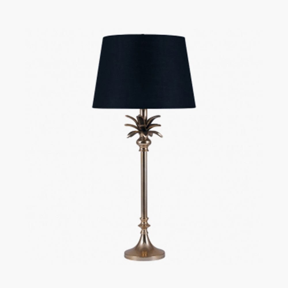 Trafalgar Gold Metal Palm Tree Table Lamp.