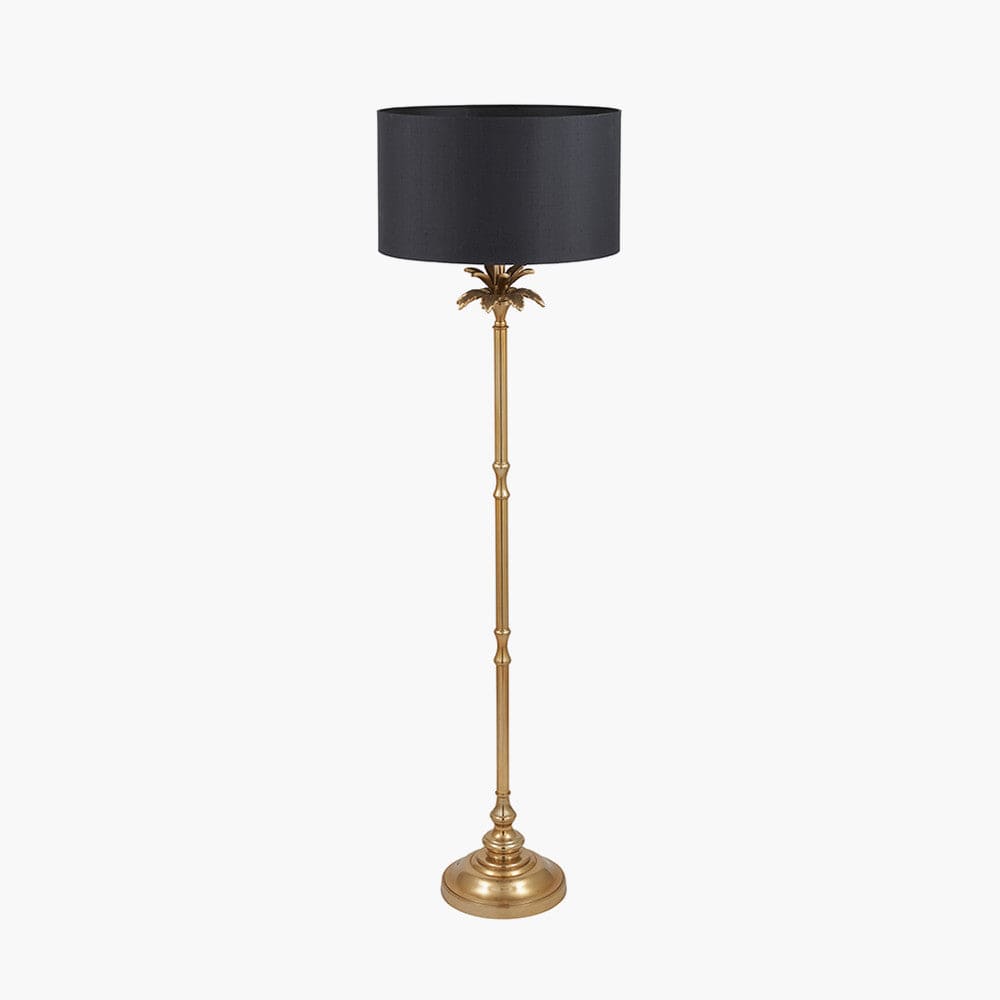 Trafalgar Gold Palm Tree Stick Floor Lamp.