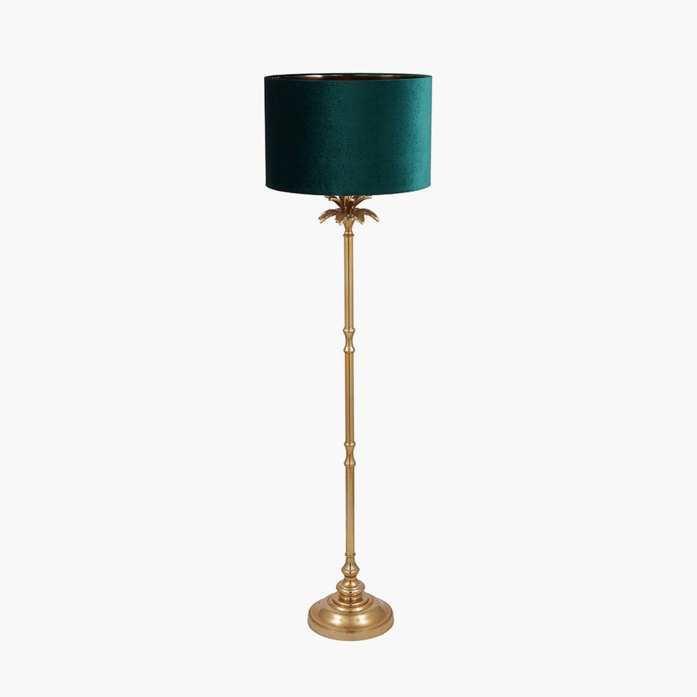 Trafalgar Gold Palm Tree Stick Floor Lamp.