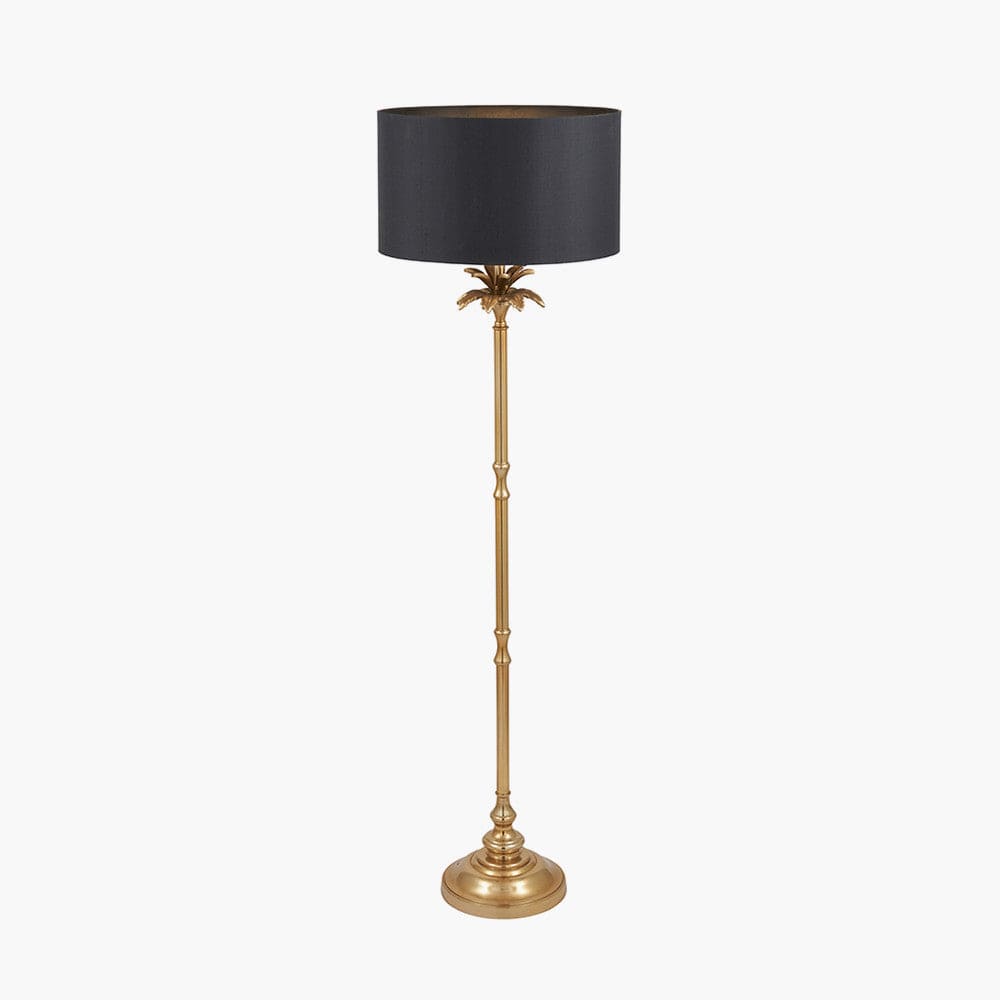Trafalgar Gold Palm Tree Stick Floor Lamp.