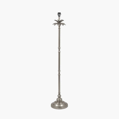 Pacific Lifestyle Lighting Trafalgar Nickel Palm Tree Floor Lamp Base Only House of Isabella UK