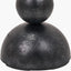Pacific Lifestyle Lighting Vala Graphite Metal Textured Effect Ball Floor Lamp House of Isabella UK
