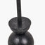 Pacific Lifestyle Lighting Vala Graphite Metal Textured Effect Ball Floor Lamp House of Isabella UK