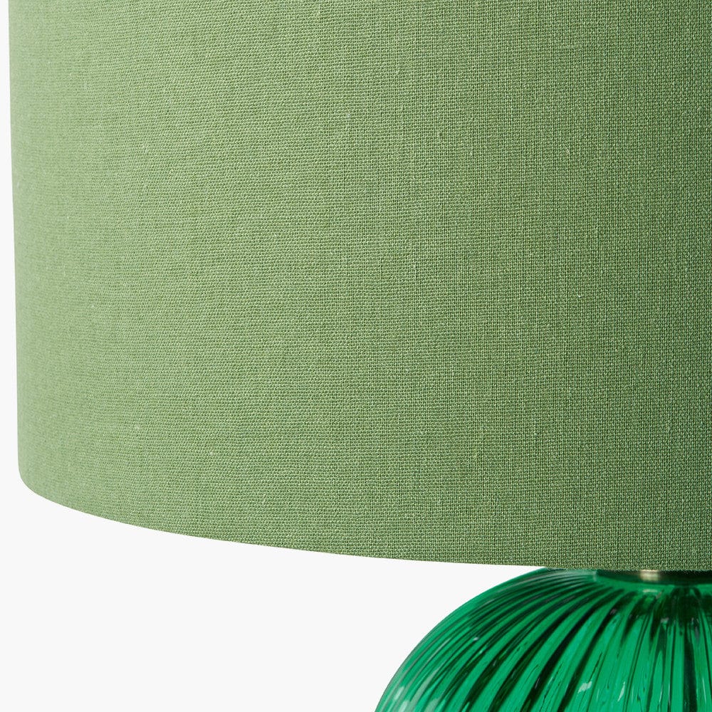 Pacific Lifestyle Lighting Varese Table Lamp Emerald House of Isabella UK