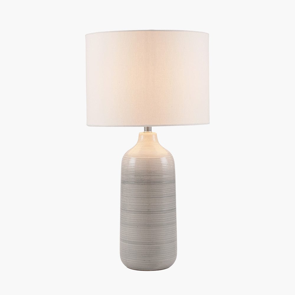 Pacific Lifestyle Lighting Venus Blue and Grey Ombre Ceramic Table Lamp House of Isabella UK