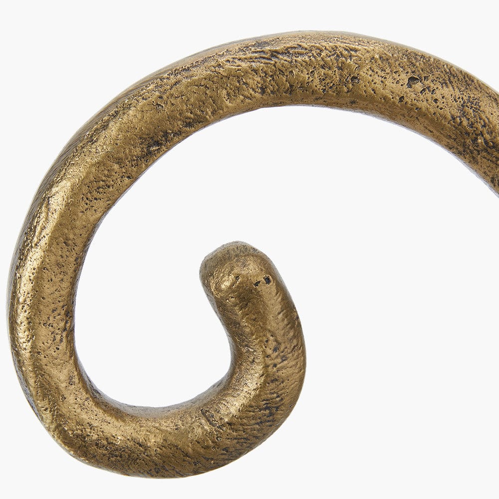 Vervet Antique Brass Metal Monkey Table Lamp Base with Lino 30cm Black Self Lined Linen Cylinder Lampshade.