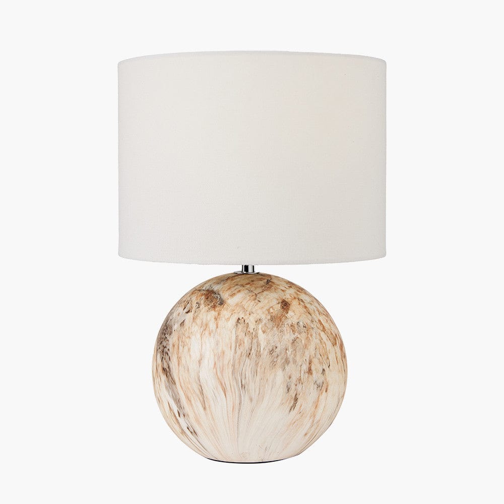 Pacific Lifestyle Lighting Viejo Natural Stone Effect Ceramic Table Lamp House of Isabella UK