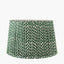 Vienna 45cm Forest Green Chevron Mushroom Pleat Lampshade.
