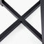 Pacific Lifestyle Lighting Whitby Matt Black Wood Tapered 4 Post Floor Lamp - Base Only | OUTLET House of Isabella UK