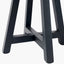 Pacific Lifestyle Lighting Whitby Matt Black Wood Tapered 4 Post Table Lamp - Base Only | OUTLET House of Isabella UK