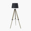 Windsor Sage Green Wooden Tripod Floor Lamp.