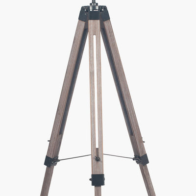 Pacific Lifestyle Lighting Windsor Wooden Tripod Floor Lamp - Base Only House of Isabella UK