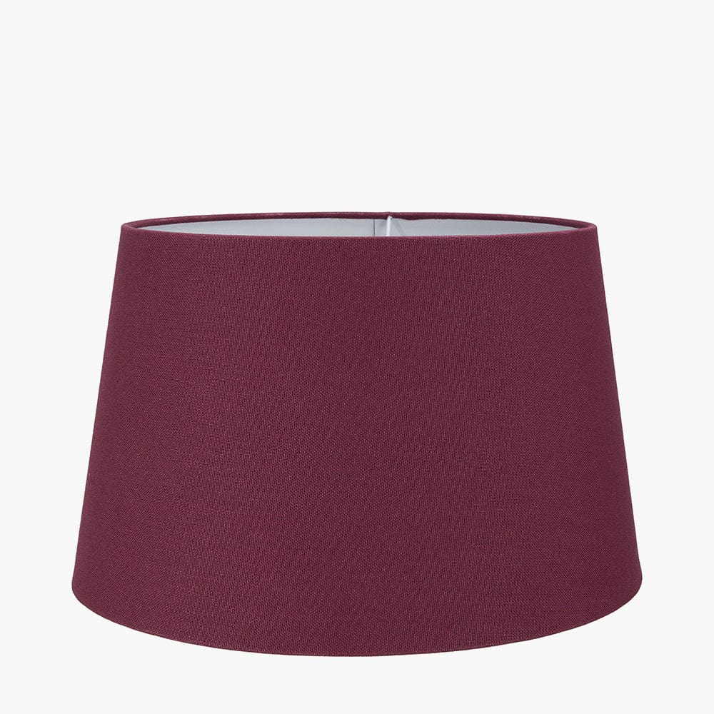 Winston 35cm Mulberry Handloom Tapered Cylinder Shade.