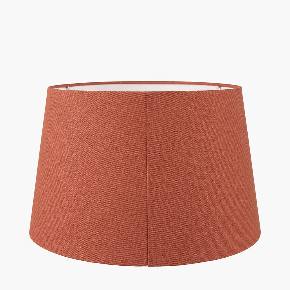 Winston 35cm Tobacco Handloom Tapered Lampshade.