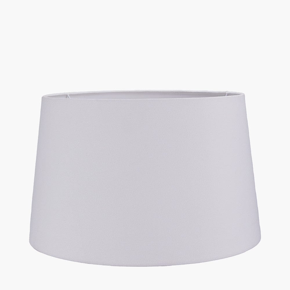 Winston 35cm White Handloom Tapered Cylinder Shade.