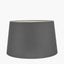 Winston 40cm Grey Handloom Tapered Cylinder Shade.