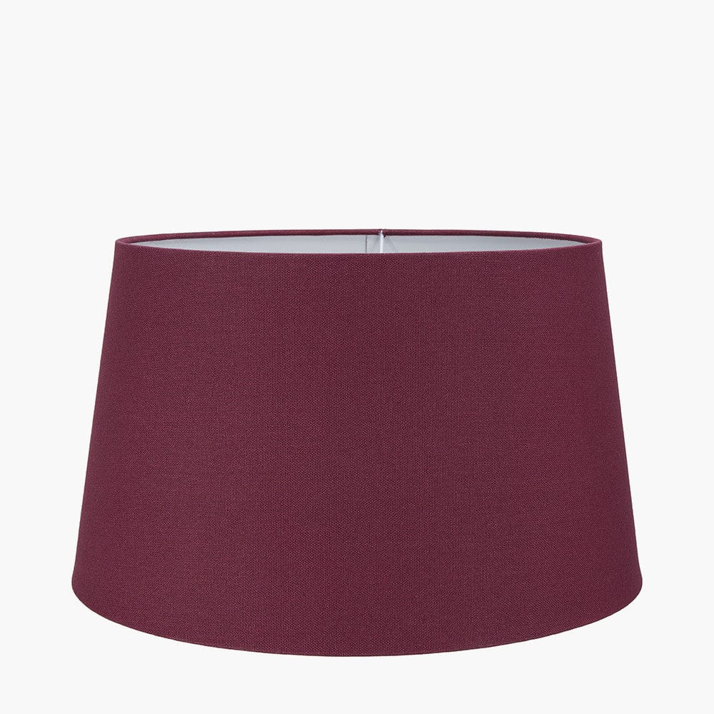 Winston 40cm Mulberry Handloom Tapered Cylinder Shade.