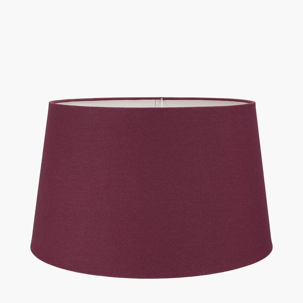 Winston 40cm Mulberry Handloom Tapered Cylinder Shade.