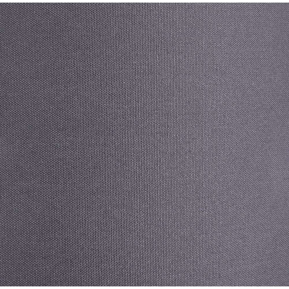 Winston 45cm Grey Handloom Tapered Cylinder Shade.