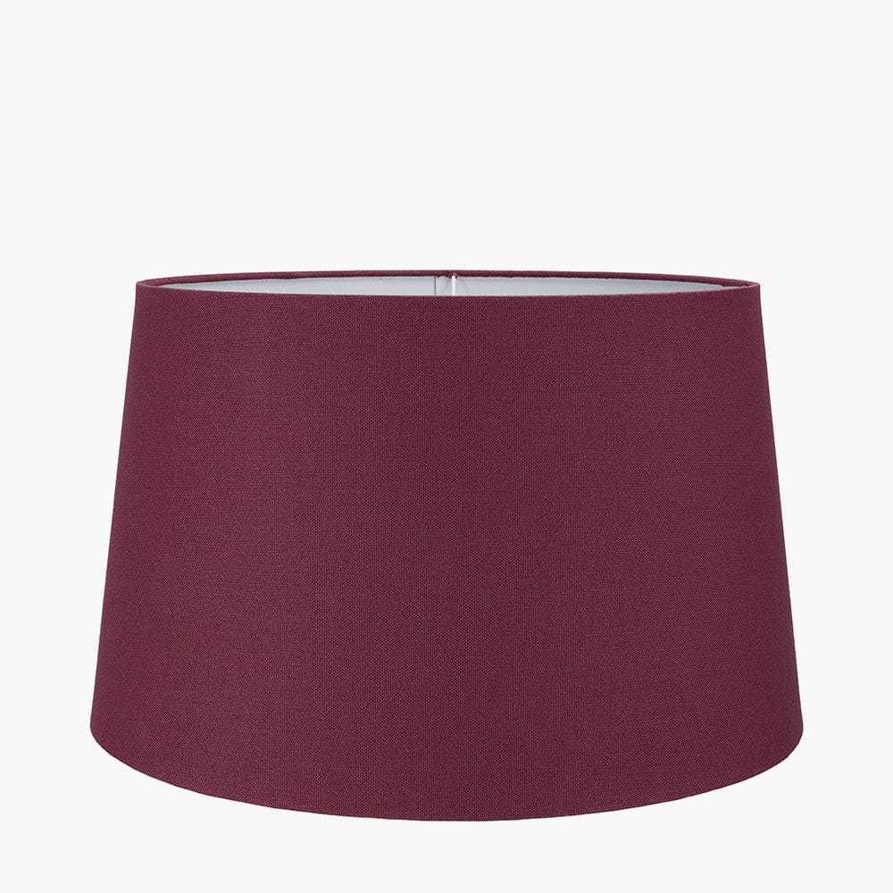 Winston 45cm Mulberry Handloom Tapered Cylinder Shade.