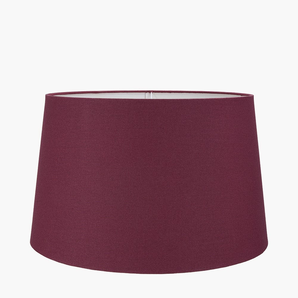 Winston 45cm Mulberry Handloom Tapered Cylinder Shade.