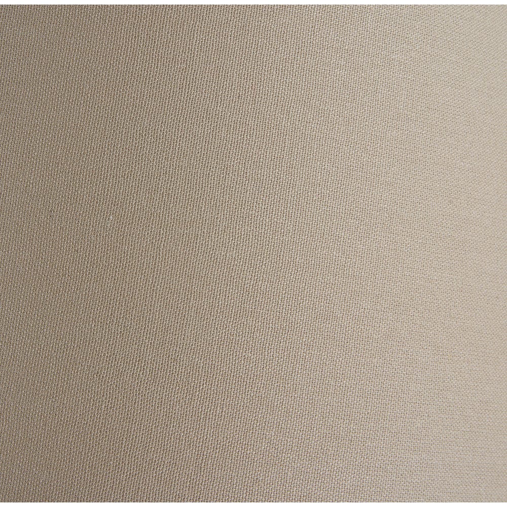 Winston 45cm Taupe Handloom Tapered Cylinder Shade.