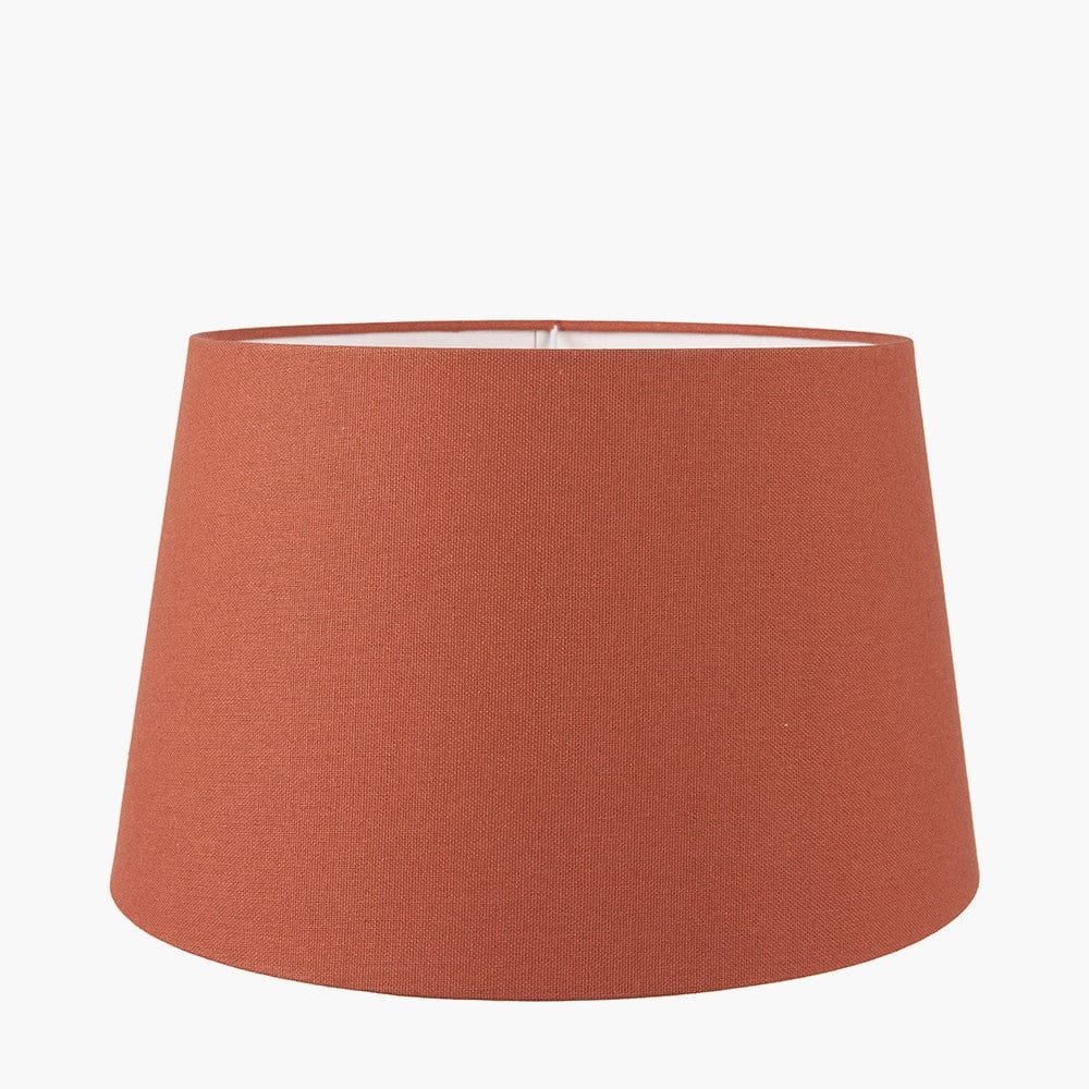 Winston 45cm Tobacco Handloom Tapered Lampshade.
