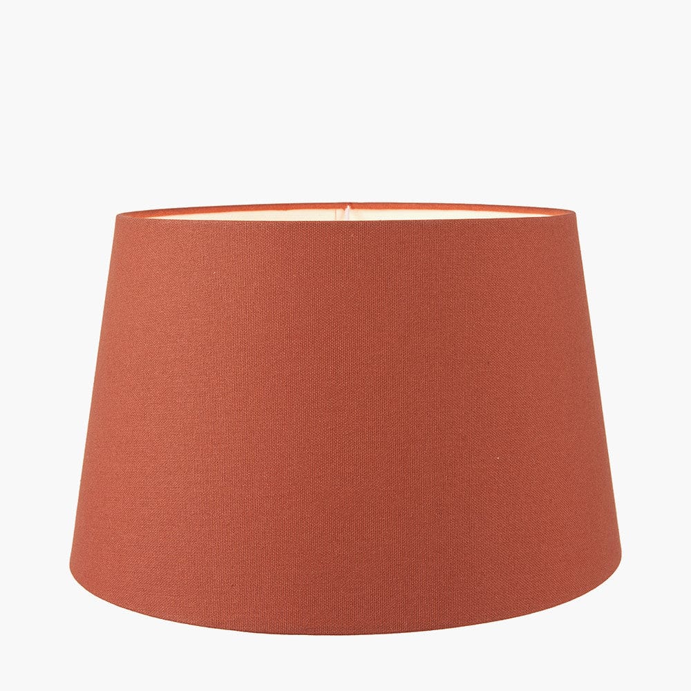 Winston 45cm Tobacco Handloom Tapered Lampshade.