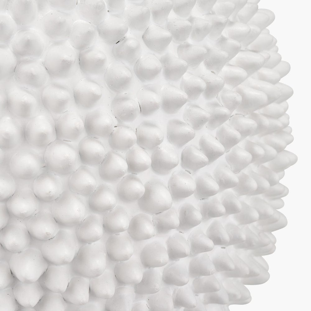 Wrenley Cream Ceramic Sea Urchin Table Lamp Base.