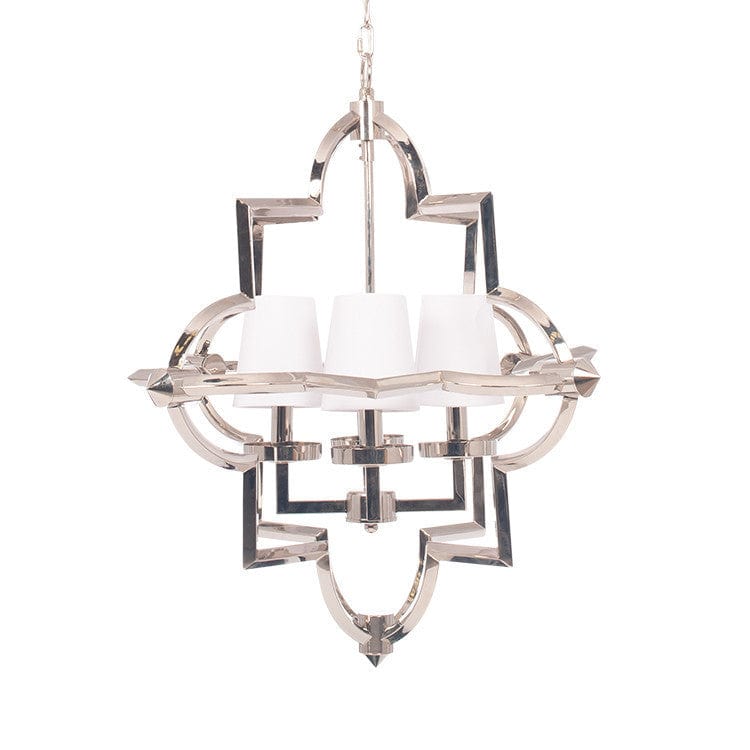 Zanetta Nickel Metal Four Shade Pendant.
