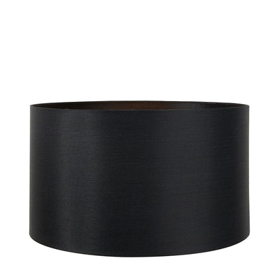 Pacific Lifestyle Lighting Zara 35cm Black Silk Lined Cylinder Shade House of Isabella UK