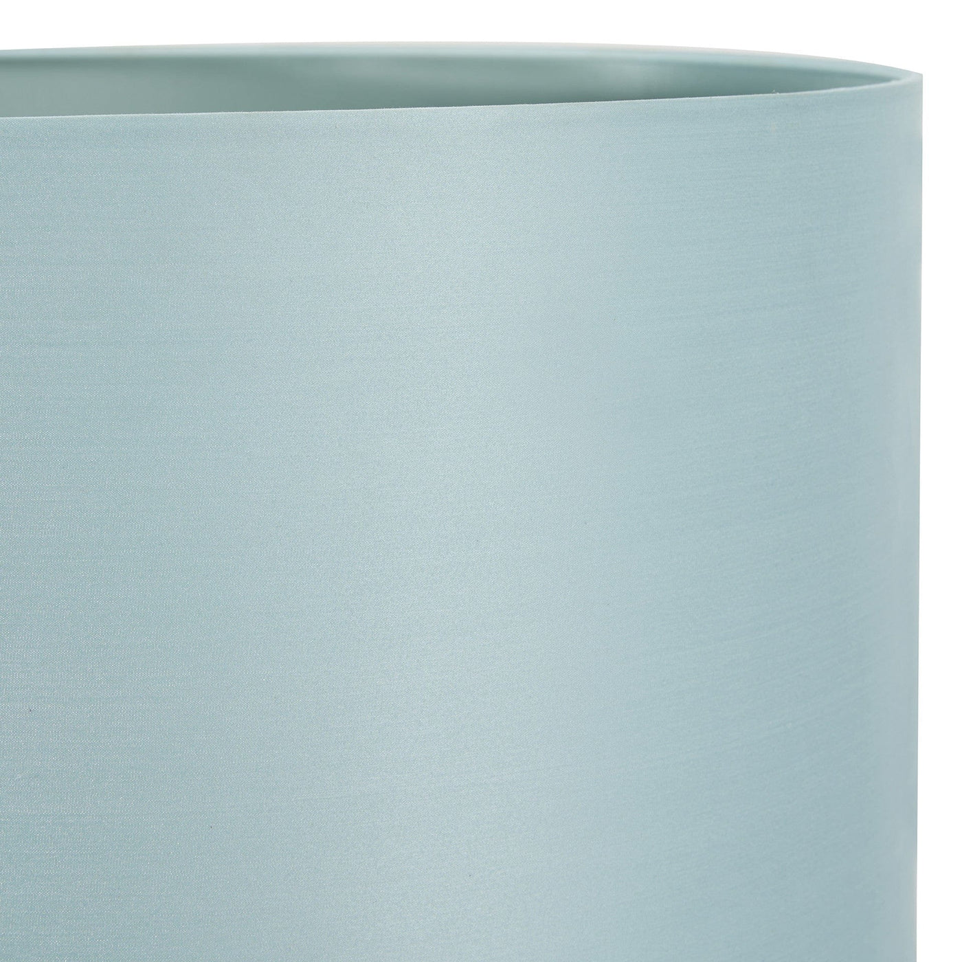 Pacific Lifestyle Lighting Zara 35cm Duck Egg Silk Lined Cylinder Shade House of Isabella UK