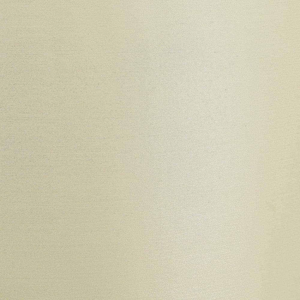Zara 40cm Almond Silk Cylinder Drum Shade.