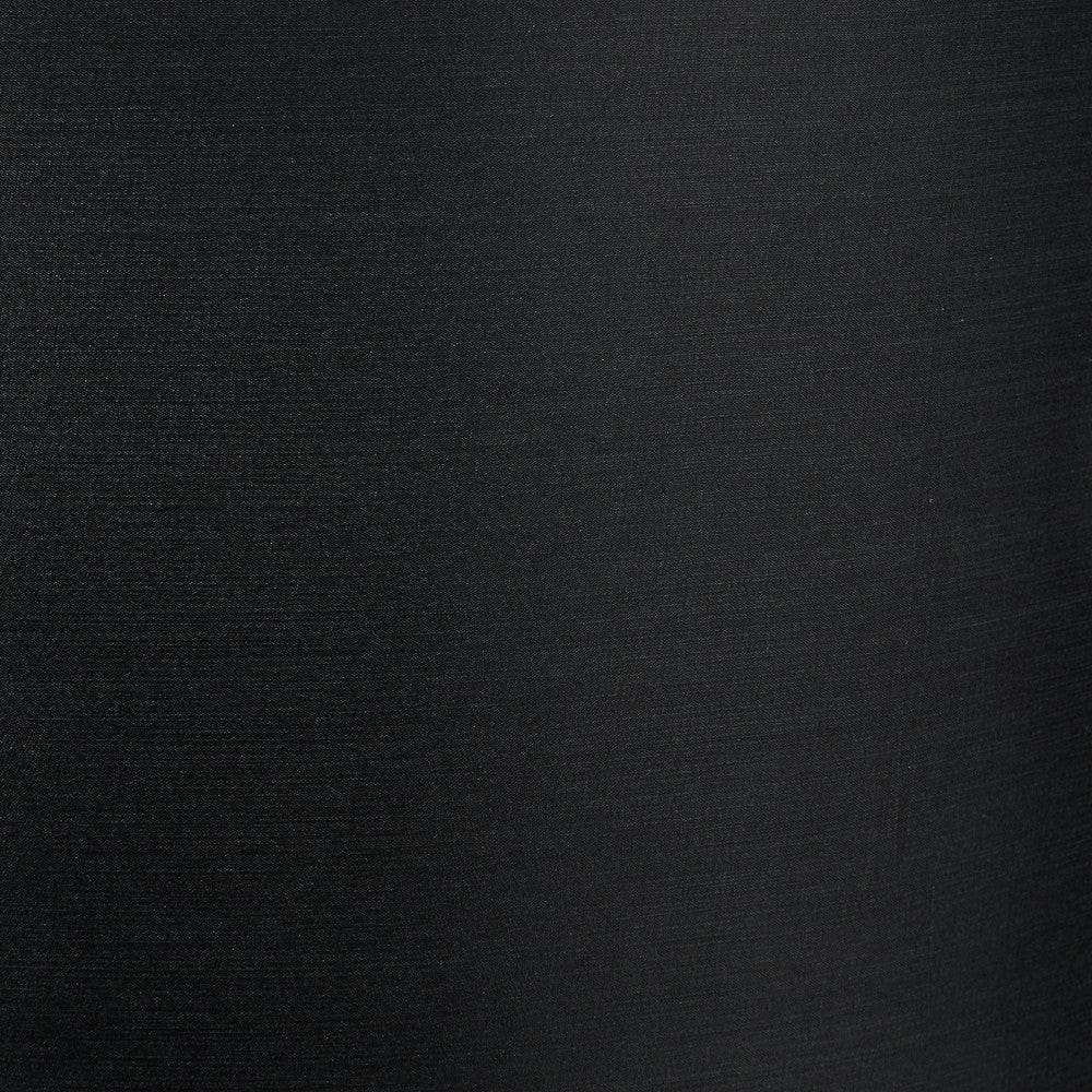 Zara 40cm Black Silk Cylinder Drum Shade.