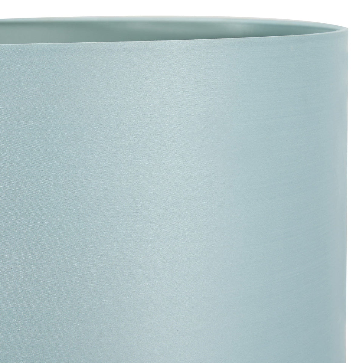 Zara 40cm Duck Egg Silk Cylinder Drum Shade.
