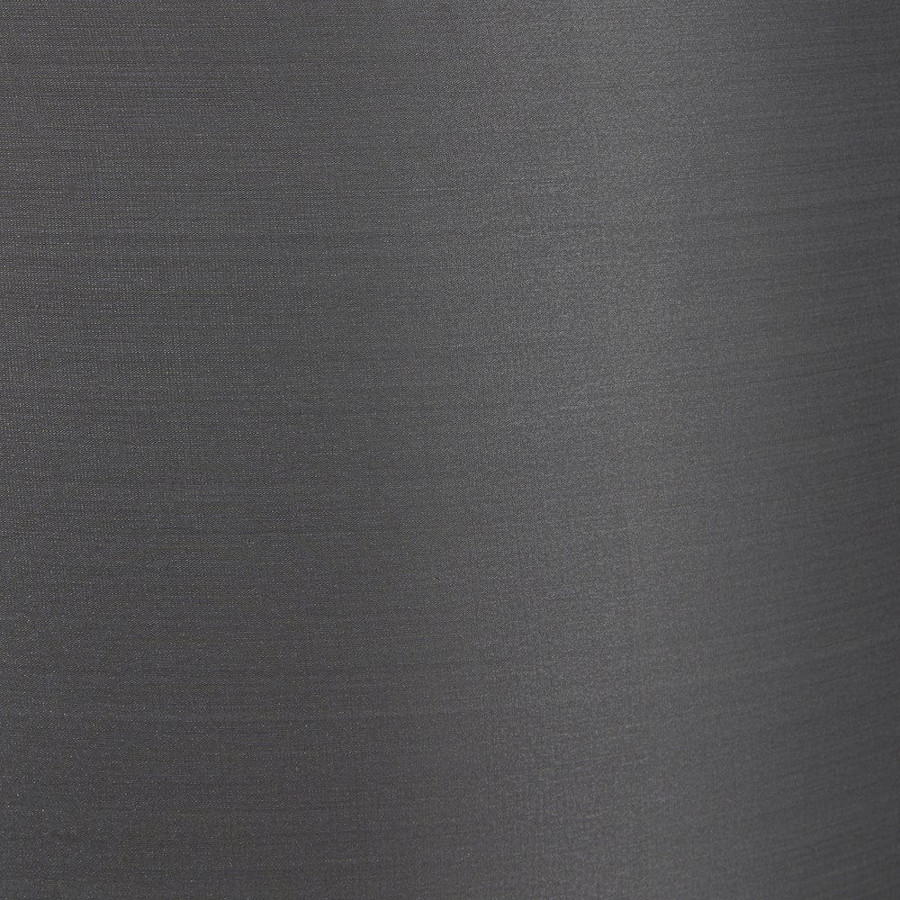 Pacific Lifestyle Lighting Zara 40cm Steel Grey Silk Lined Cylinder Shade House of Isabella UK