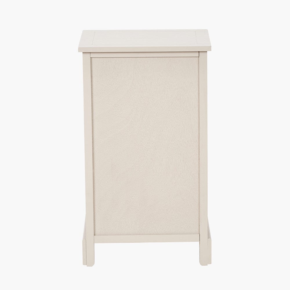 Devonshire Putty Pine Wood 1 Drawer 2 Basket Unit.