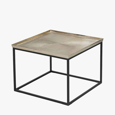 Pacific Lifestyle Living Franklin Gold Cast and Black Metal Coffee Table House of Isabella UK