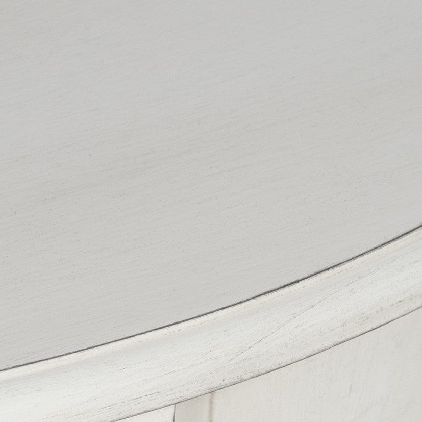 Heritage Elizabeth White Pine Wood Oblong Console K/D.