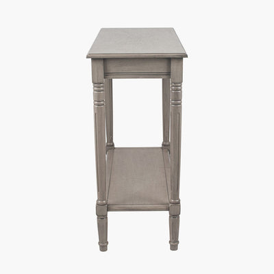 Pacific Lifestyle Living Heritage Taupe Pine Wood Rectangle Console K/D House of Isabella UK