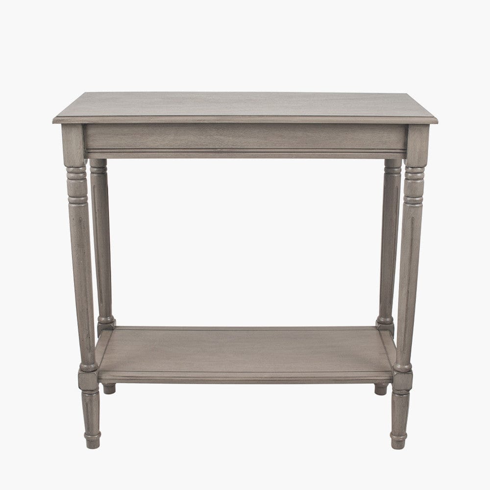 Pacific Lifestyle Living Heritage Taupe Pine Wood Rectangle Console K/D House of Isabella UK