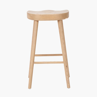 Pacific Lifestyle Living Laselle Ash Wood Bar Stool House of Isabella UK