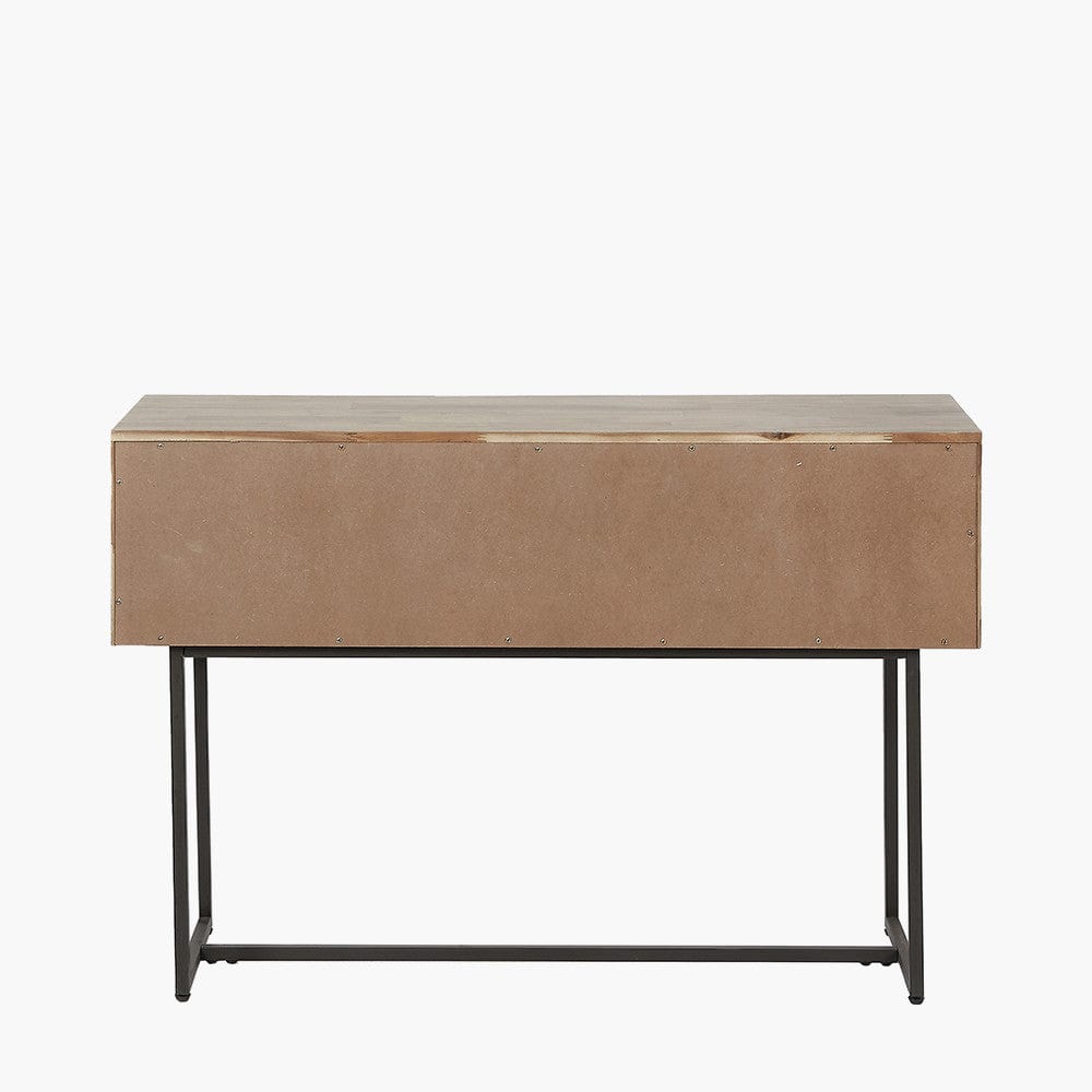 Marca Acacia Wood 1 Drawer Console Table.