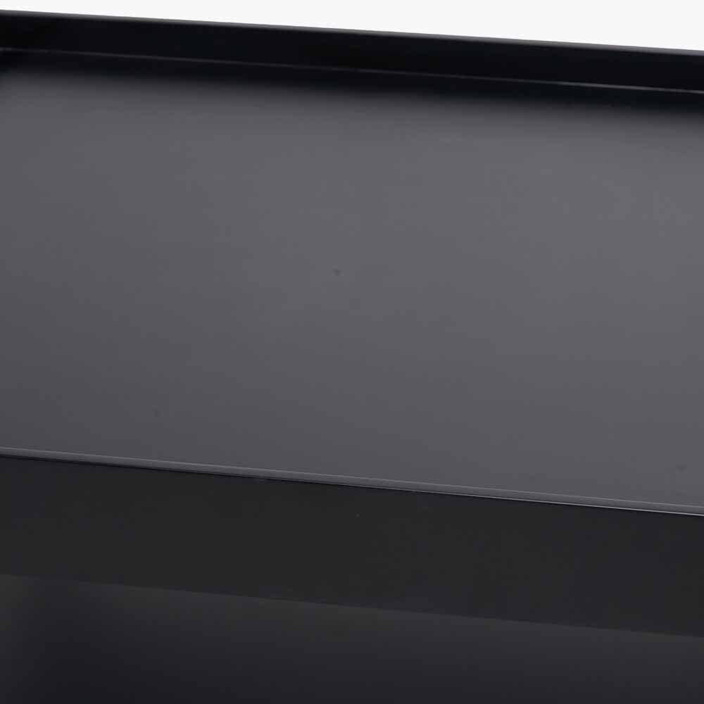 Marnie Black Wood Veneer Coffee Table.